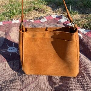 Portland Leather Goods Triangle Shoulder Bag in Dakota